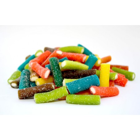 Bonbon halal au kilo - grossiste bonbons - grossiste Dulceplus Bonbon Halal Dulceplus - M. bâton assortiment acides 100gr