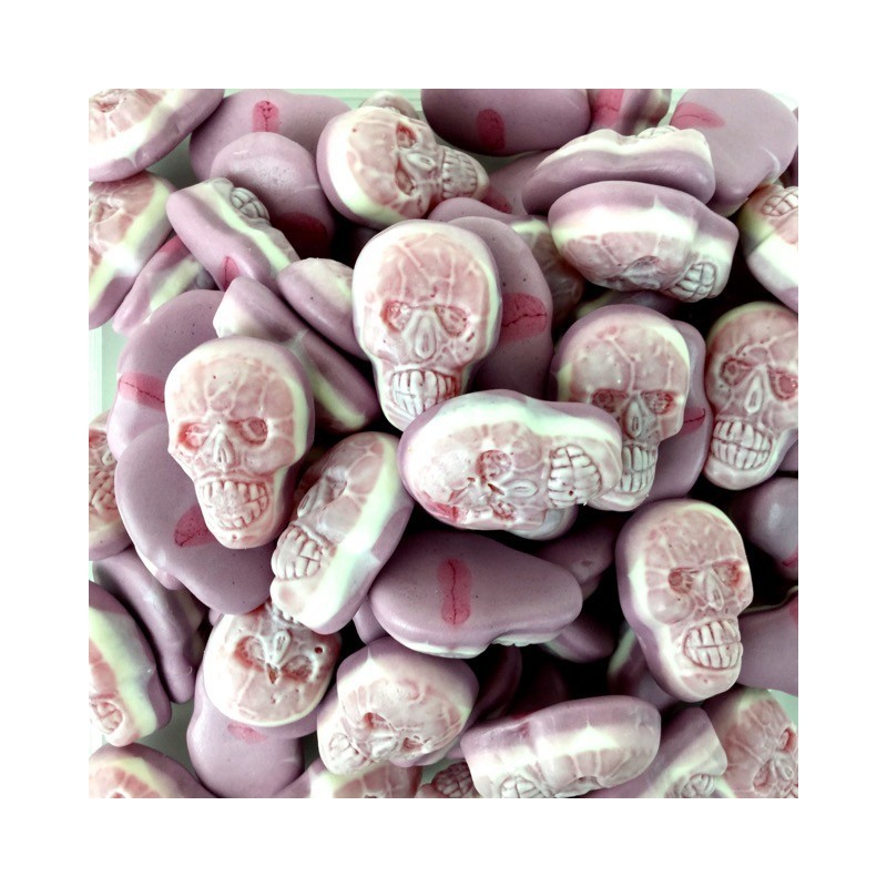 Bonbons Vidal tête de mort sac 1Kg
