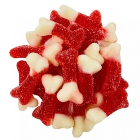 Bonbon halal au kilo - grossiste bonbons - Mix Os acides halloween sucrés Dulceplus 1Kg
