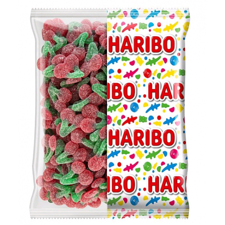 bonbon haribo - grossiste bonbons - Haribo cherry pik cerise sachet de 2 Kilos