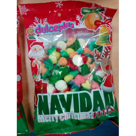 Bonbon halal au kilo - grossiste bonbons - grossiste Dulceplus Mix Noël lisse Dulceplus 1kg