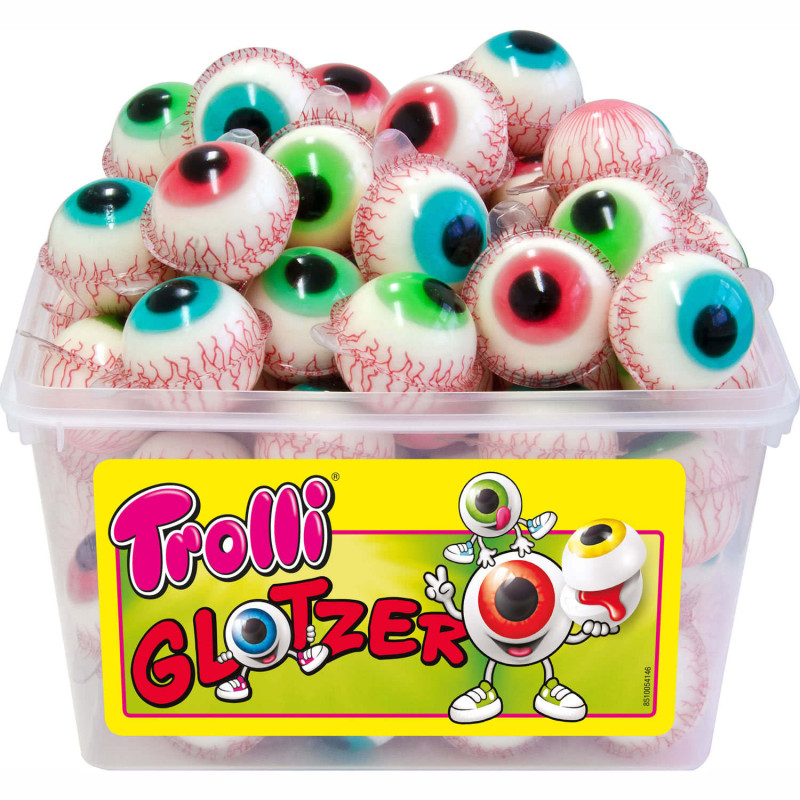 Trolli Oeil glötzer fourré boîte de 60 bonbons