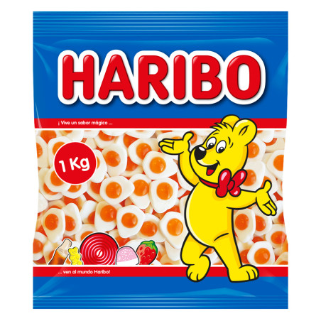 bonbon haribo - grossiste bonbons - Haribo Oeuf au plat de 1kg