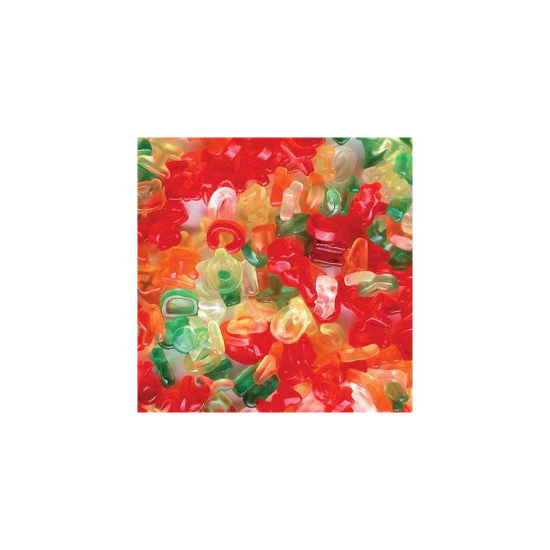 bonbon haribo - grossiste bonbons - Haribo ABC lettres Alphabet 3Kg