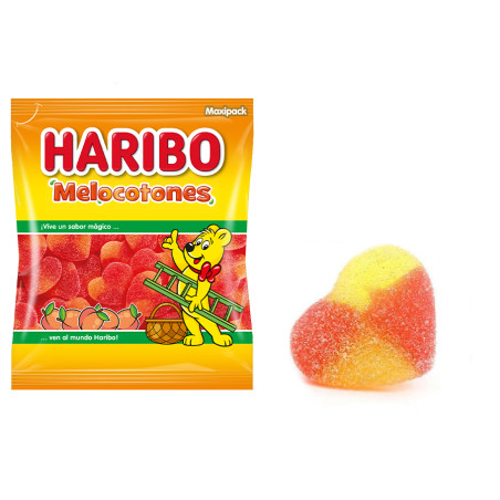 bonbon haribo - grossiste bonbons - Haribo coeur de pêche sachet de 1 kilo