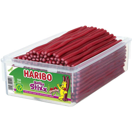 Haribo Balla Stixx Cerise 150 pièces