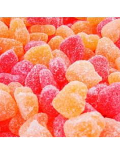 Bonbon halal au kilo - grossiste bonbons - grossiste Dulceplus Mini cœur acide Dulceplus 1Kg