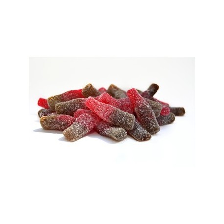 Bonbon halal au kilo - grossiste bonbons - grossiste Dulceplus Bonbon bouteille Cherry cola 1Kg Dulceplus cola à la cerise