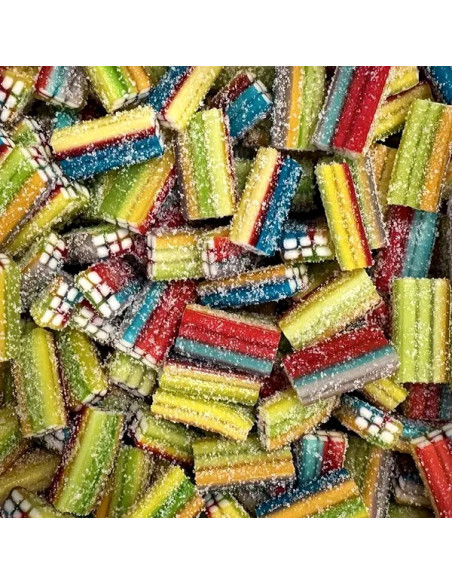 Bonbon halal au kilo - grossiste bonbons - grossiste Dulceplus Bonbon multicolor Dulceplus - briques acides 1Kg