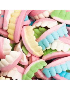 Bonbon halal au kilo - grossiste bonbons - grossiste Dulceplus Dentiers tendre assortis Dulceplus 1Kg 2